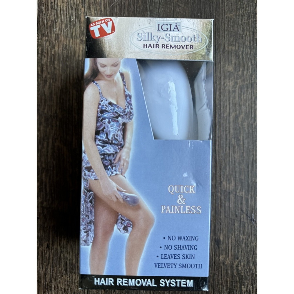 IGIA Silky Smooth Painless Hair Remover Removal System Shave As Seen On TV New